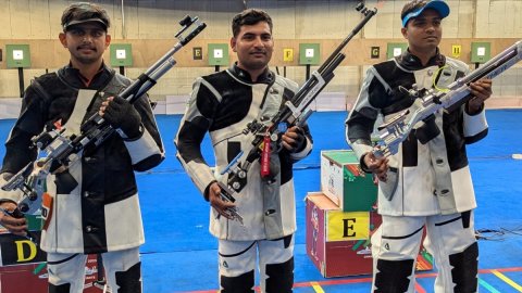 KSSM Shooting C'ship: Kiran Jadhav takes men’s air rifle crown