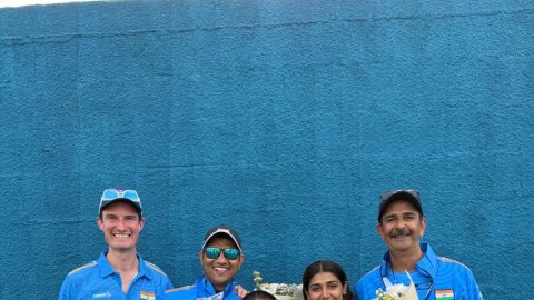 Kynan, Sabeera, win trap mixed team bronze as Nicosia Shotgun World Cup concludes