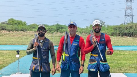 Mairaj Ahmad Khan, Ganemat Sekhon top 2nd Shotgun National Trials