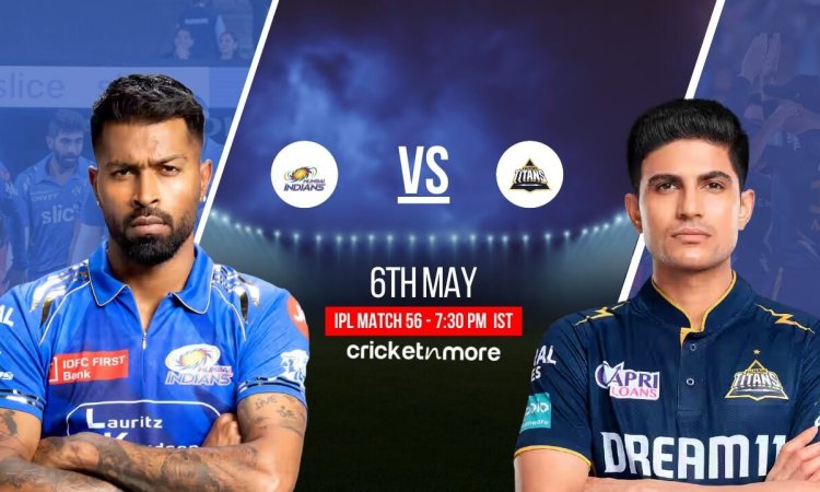MI vs GT Dream11 Prediction Match 56, IPL 2025