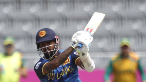 New York:South Africa and Sri Lanka ICC T20 Cricket World Cup Match
