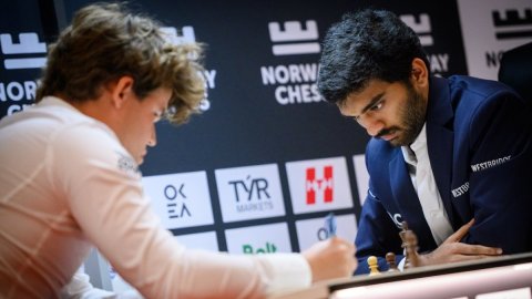 Norway Chess: Gukesh succumbs to Carlsen’s accuracy (Credit: Norway Chess)