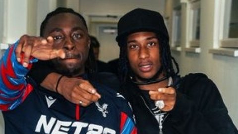 Olise visits former Palace teammates for club captain Joel Ward’s farewell