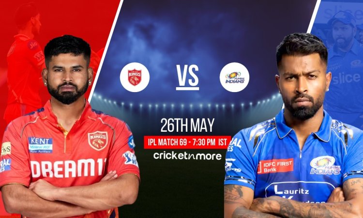 PBKS vs MI Dream11 Prediction Match 69, IPL 2025