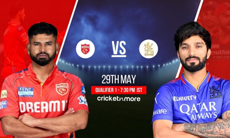 PBKS vs RCB Dream11 Prediction Qualifier 1, IPL 2025