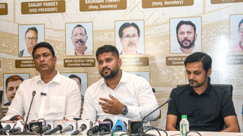 Ranchi: JSCA Election Press Conference Ranchi: JSCA Election Press Conference