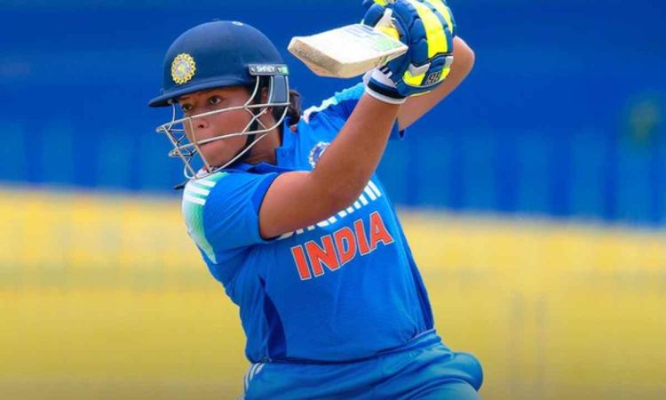 India Women set 276 runs target for Sri Lanka Women in fourth match of odi tri series