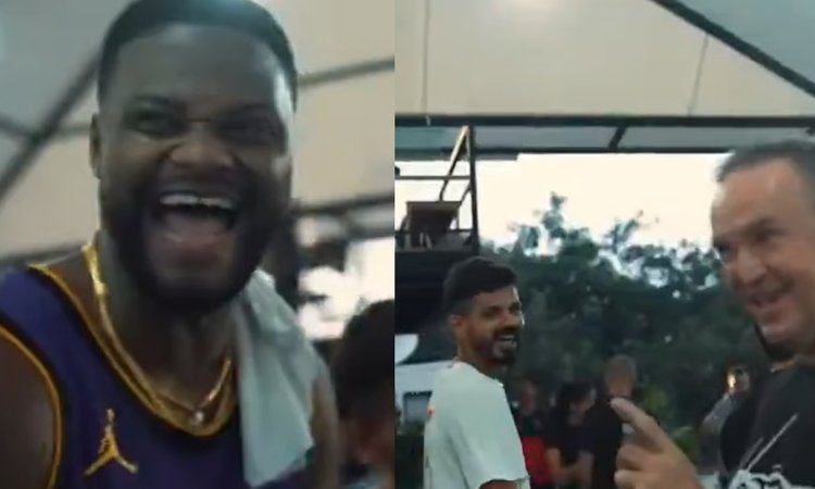 VIDEO: रोमारियो शेफर्ड ने ले लिए RCB कोच के मज़े, वायरल मीम कर दिया रिक्रिएट