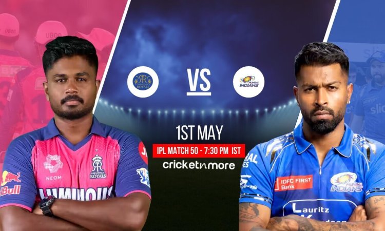 RR vs MI Dream11 Prediction Match 50, IPL 2025