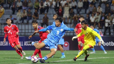 SAFF U19 C’ship: India seal top spot in Group B with 4-0 win over Nepal