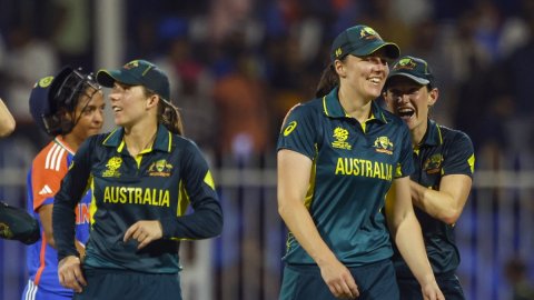 Sharjah: ICC Women's T20 World Cup match between India Women and Australia Women