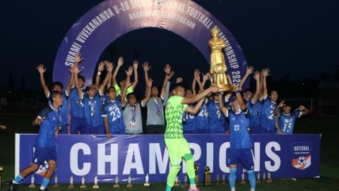 Swami Vivekananda Men’s U20 NFC: Delhi come back from two goals down to defend title