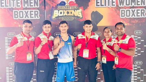 Thailand Open boxing: Pawan Bartwal storms into quarters with dominant 5-0 win