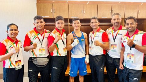 Thailand Open Boxing: Sanju dominates Japan’s Kokufu to reach 60kg quarters