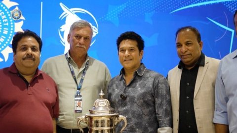Thank you very much for this very warm gesture, says Tendulkar on board room in his name at BCCI HQ