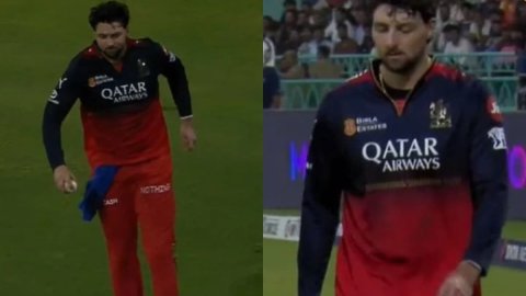 Tim David Injured His Hamstring Ahead Of Playoffs Of Ipl 2025 Against SRH! பிளே ஆஃப் சுற்றுக்கு முன் காயத்தை சந்தித்த டிம் டேவிட்; பின்னடைவை சந்திக்கும் ஆர்சிபி!