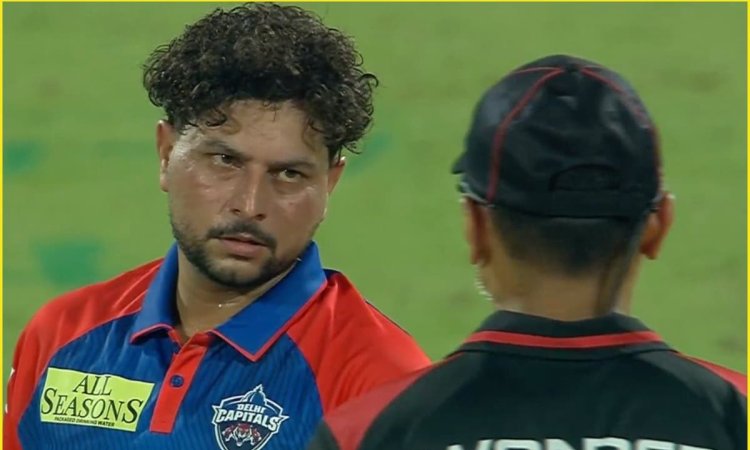 भयंकर भड़के Kuldeep Yadav, लाइव मैच में अंपायर को ही लगा दी फटकार; देखें VIDEO