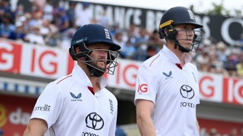 1st Test: Duckett, Crawley frustrate India as England keep chase alive (Credit: England Cricket)