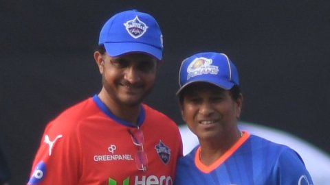 1st Test: Tendulkar, Ganguly's light banter on social media leaves fans in splits