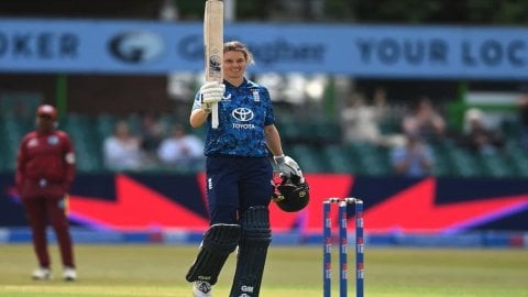 ENGW vs WIW, 2nd ODI: Jones and Beaumont's centuries helps England Women racked up a mammoth total a ENGW vs WIW, 2nd ODI: மீண்டும் சதம் விளாசிய ஜோன்ஸ், பியூமண்ட்; இமாலய இலக்கை நிர்ணயித்த இங்கிலாந்து!