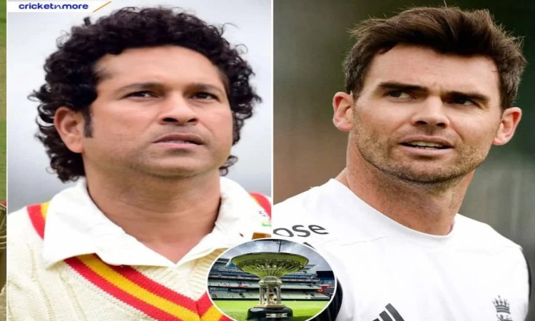England-India Test Series Renamed As Anderson-Tendulkar Trophy இங்கிலாந்து - இந்தியா தொடரில் ஜாம்பவான்களுக்கு கிடைத்த கவுரவம்!