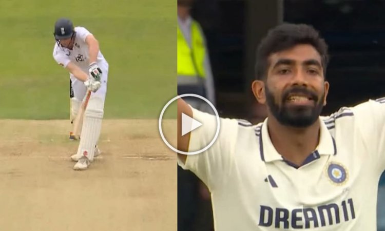 Jasprit Bumrah की क्लासिक गेंद ने उड़ाए Zak Crawley के होश, पहले ही ओवर में जाना पड़ा बाहर; VIDEO
