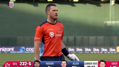 Finn Allen ने 51 गेंदों में ठोके 151 रन, T20 Cricket में बना डाले कई World Record