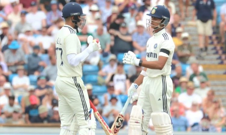 IND vs ENG 1st Test Jaiswal century solid partnership with Gill India dominate second session IND vs ENG 1st Test: जायसवाल का शतक, गिल के साथ मजबूत साझेदारी, दूसरे सेशन में भारत का दबदबा