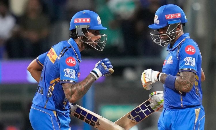 IPL 2025 Qualifier 2: तिलक-सूर्या की क्लासिक बैटिंग और नमन धीर के तूफान से मुंबई ने पंजाब के सामने र IPL 2025 Qualifier 2: तिलक-सूर्या की क्लासिक बैटिंग और नमन धीर के तूफान से मुंबई ने पंजाब के सामने र