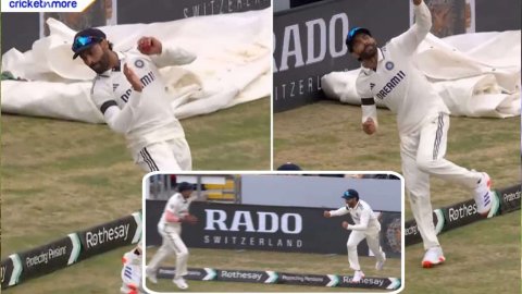 Jadeja और Sai Sudharsan का सुपर टीमवर्क, इस जबरदस्त रिले कैच कर दिया Jamie Smith की पारी का अंत; VID