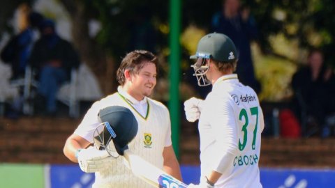 Lhuan-dre Pretorius Debut Century