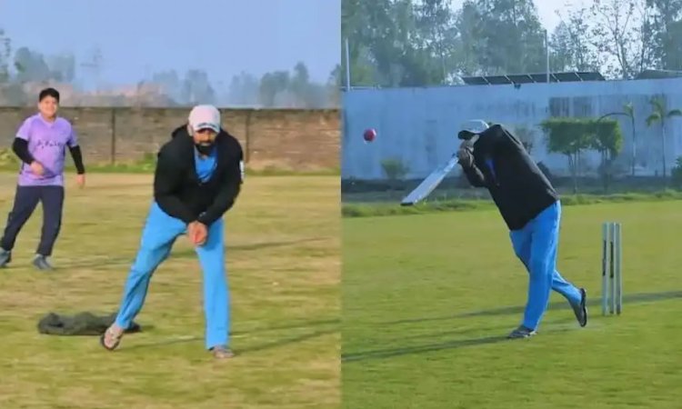 IPL में फ्लॉप और इंग्लैंड टेस्ट सीरीज से बाहर होने की नाखुशी भुलाकर शमी ने परिवार संग बैकयार्ड क्रिक