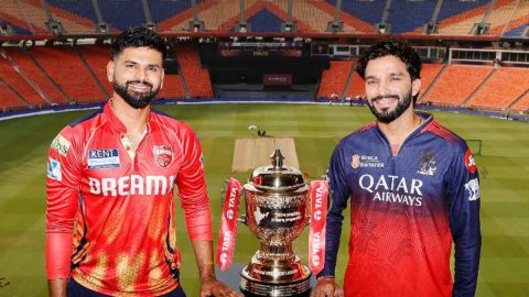 Ahmedabad: Practice Session ahead of IPL 2025 Final Match - RCB vs PBKS Ahmedabad: Practice Session ahead of IPL 2025 Final Match - RCB vs PBKS