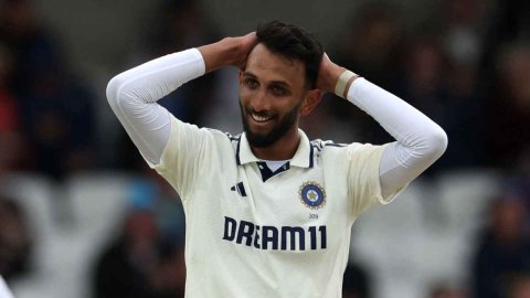 Prasidh Krishna first player in Test history to concede runs at an economy rate of over 6 in both in Prasidh Krishna ने टेस्ट क्रिकेट में बनाया बड़ा खराब रिकॉर्ड, 148 साल में ऐसा करने वाले दुनिया के पह