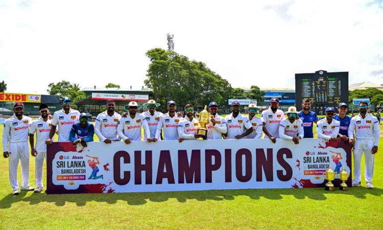 SL vs BAN, 2nd Test: Prabath Jayasuriya Leads Sri Lanka To Thumping Victory Over Bangladesh SL vs BAN, 2nd Test: வங்கதேசத்தை வீழ்த்தி டெஸ்ட் தொடரை வென்றது இலங்கை!