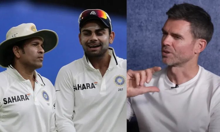 सचिन शांत थे, कोहली आक्रामक.. एंडरसन ने बताया दोनों में से किसे गेंदबाज़ी करना था सबसे मुश्किल