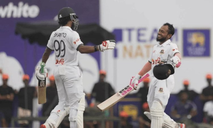 1st Test, Day 2: Mushfiqur Rahim and Litton Das shine as Bangladesh strengthen their advantage again 1st Test, Day 2: இரட்டை சதத்தை தவறவிட்ட முஷ்ஃபிக்கூர்; கம்பேக் கொடுக்கும் இலங்கை!