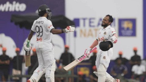1st Test, Day 2: Mushfiqur Rahim and Litton Das shine as Bangladesh strengthen their advantage again 1st Test, Day 2: இரட்டை சதத்தை தவறவிட்ட முஷ்ஃபிக்கூர்; கம்பேக் கொடுக்கும் இலங்கை!