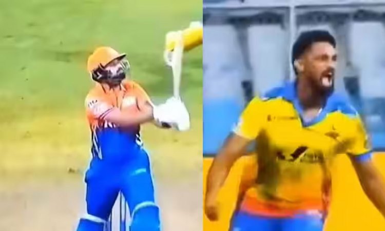 सेमीफाइनल में 1 रन पर आउट हुए श्रेयस अय्यर लेकिन बॉलर की आक्रमक सेलिब्रेशन देख हंसी छूट गई कप्तान की