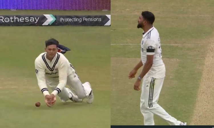 जायसवाल से छूटा Ben Duckett का कैच तो फूट पड़ा Mohammed Siraj का गुस्सा, मैदान पर दिखा गज़ब का रिएक् जायसवाल से छूटा Ben Duckett का कैच तो फूट पड़ा Mohammed Siraj का गुस्सा, मैदान पर दिखा गज़ब का रिएक्