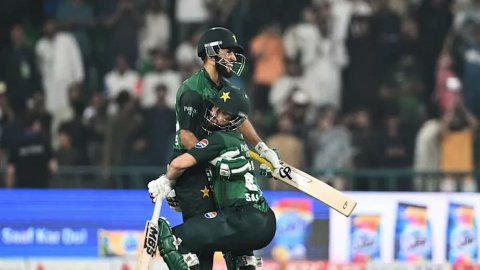 Muhammad Haris jumped 210 positions in the latest ICC Men's T20I Player Rankings ஐசிசி டி20 தரவரிசை: முகமது ஹாரிஸ், ஹசன் நவாஸ் அசுர வளர்ச்சி!