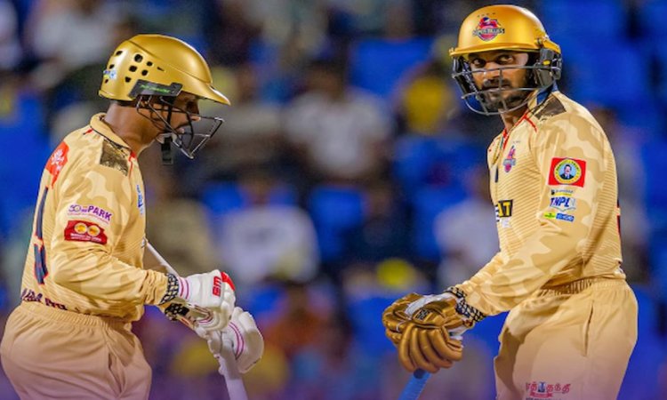 TNPL 2025: Baba Aparajith unbeaten 77 help Chepauk Super Gillies beat Tiruppur Tamizhans by 8 Wicket டிஎன்பிஎல் 2025: அபாரஜித், விஜய் சங்கர் அபாரம்; திருப்பூர் தமிழன்ஸை வீழ்த்தியது சூப்பர் கில்லீஸ்