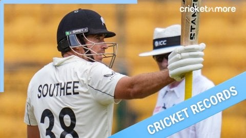Interesting Cricket Records Tim Southee’s Debut Score Record That Stood Still