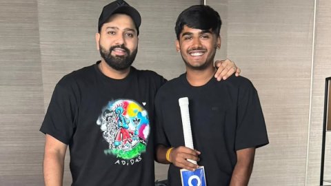 ‘A blessing and a memory’: U-19 skipper Ayush Mhatre gets bat from Rohit Sharma ahead of England tou
