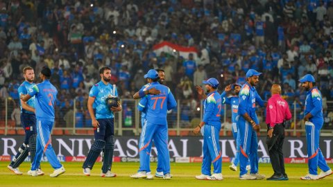 Ahmedabad: Third ODI Match Between India and England