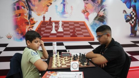 Avirat Chauhan held to draw in the opening round of Mumbai Junior International
