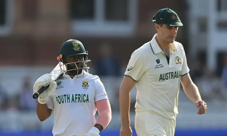 WTC Final, Day 2: Temba Bavuma and David Bedingham's superb efforts help reel in Australia's lead! WTC Final, Day 2: சரிவிலிருந்து மீட்ட பவுமா, பெடிங்ஹாம் - கம்பேக் கொடுக்கும் தென் ஆப்பிரிக்கா!