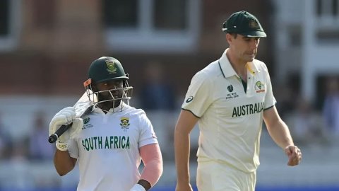 WTC Final, Day 2: Temba Bavuma and David Bedingham's superb efforts help reel in Australia's lead! WTC Final, Day 2: சரிவிலிருந்து மீட்ட பவுமா, பெடிங்ஹாம் - கம்பேக் கொடுக்கும் தென் ஆப்பிரிக்கா!