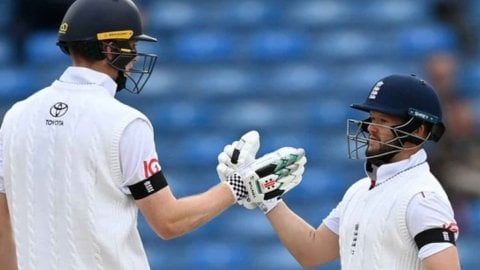 1st Test, Day 5: England 117-0 at lunch day 5 of first test need 254 run to beat India 1st Test, Day 5: டெக்கெட், கிரௌலி அசத்தல்; வலுவான நிலையில் இங்கிலாந்து!