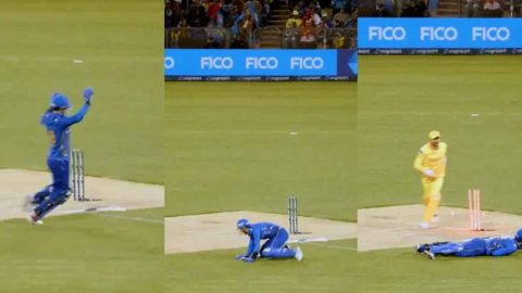 WATCH: Trent Boult कॉमेडी स्टाइल में हुए रनआउट,देखकर आपकी भी छूट जाएगी हंसी